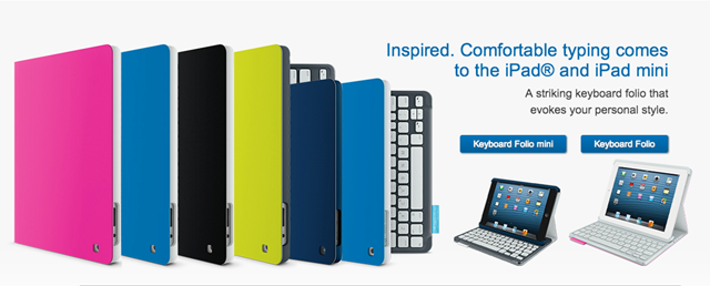 Logitech Keyboard Folio iPad-Cases