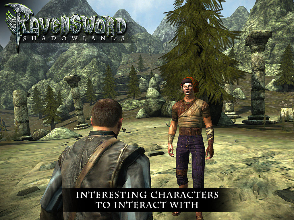 Ravensword Shadowlands is a role playing game