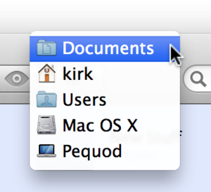 2 cool methods to move between the folders in OS X