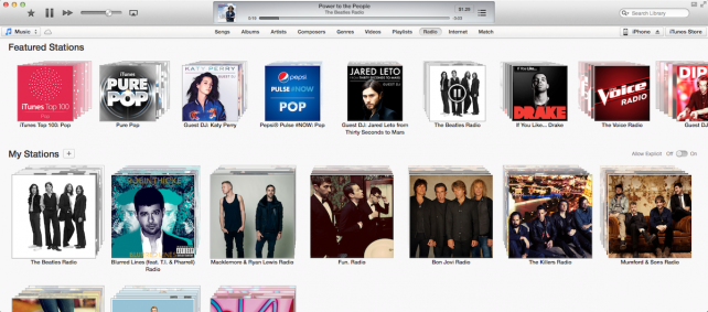 Apple's iTunes Radio On Mac Finally Rocking