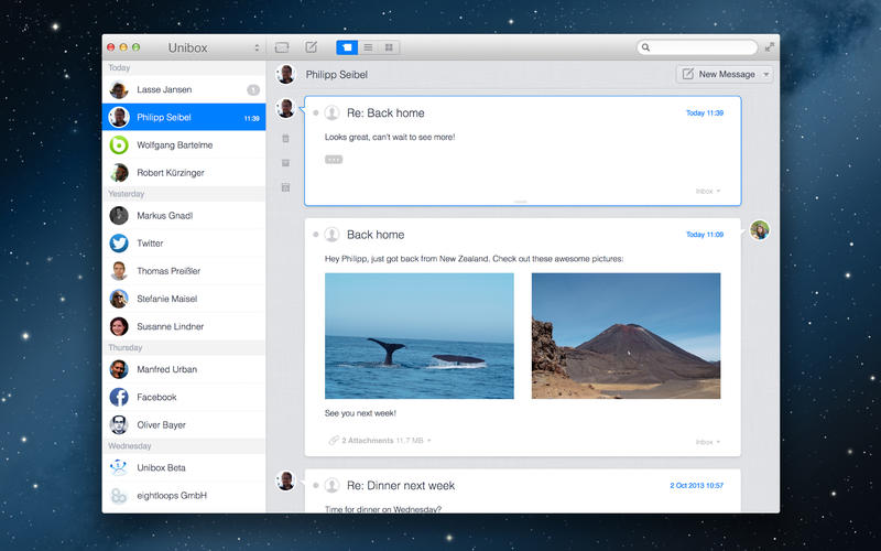 Mail apps for your Mac