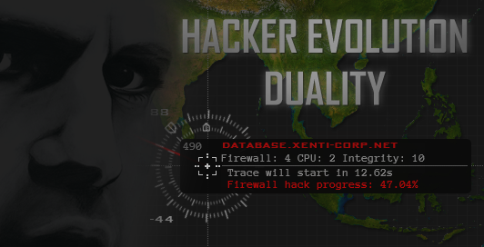 Hacker Evolution Duality new Mac game