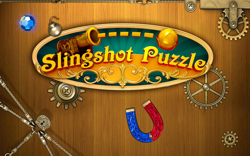 Slingshot Puzzle a action-oriented game