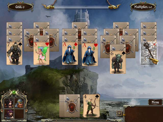 Legends of Solitaire Curse of the Dragons a new mac game