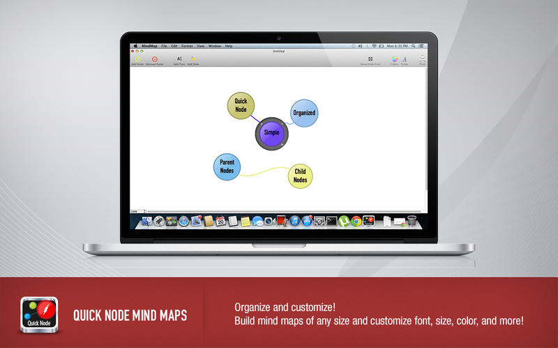 Quick Node - Easy Mind Maps and Diagrams helps you organize your thought