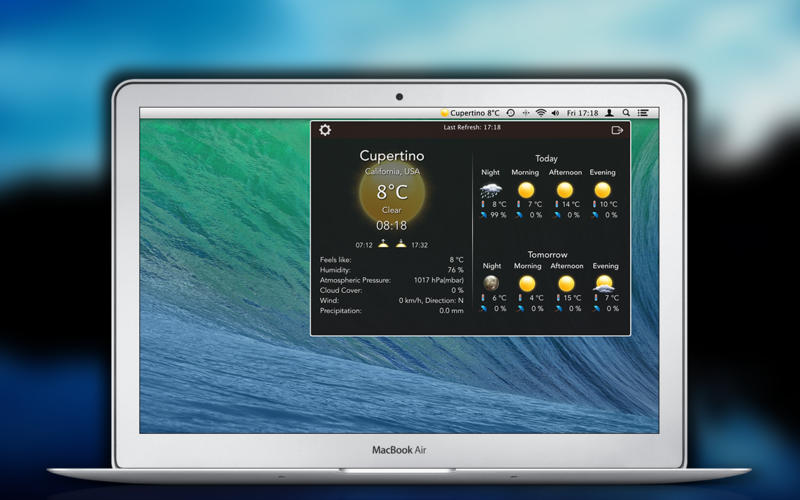 Temps one a free Mac app