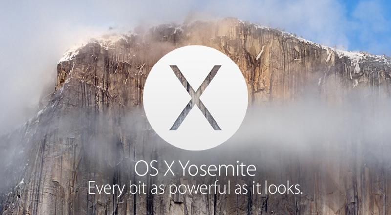 Apple's OS X Yosemite