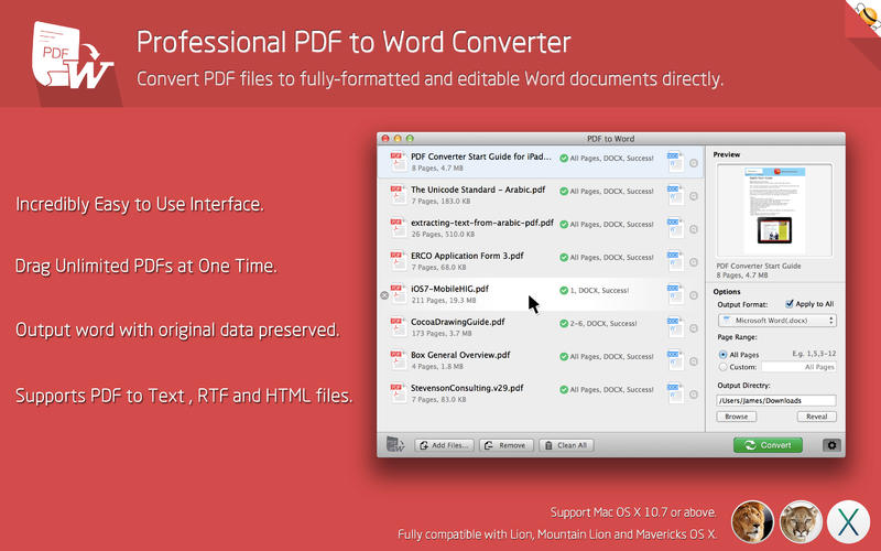 PDF to Word