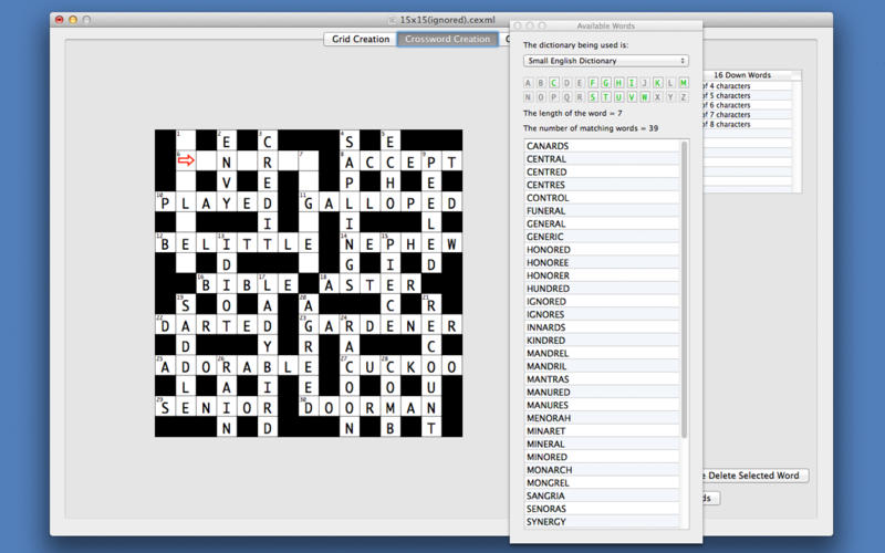 Crossword Editor
