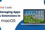 Managing apps and extensions in macOS